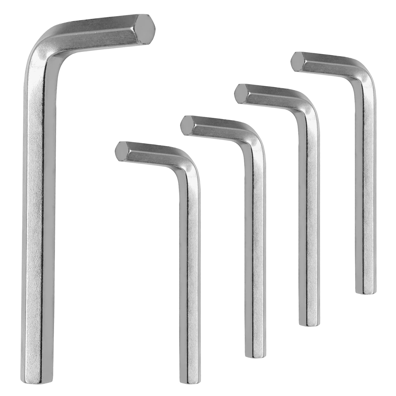 Piutouyar 8mm Hex Key Allen Key L Shaped Wrench Set (5Pcs) for